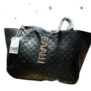 CAVALLI Class, Sandra Shopper tote new with tags